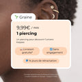 Box piercing mensuelle personnalisée