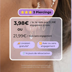 Box piercing mensuelle personnalisée